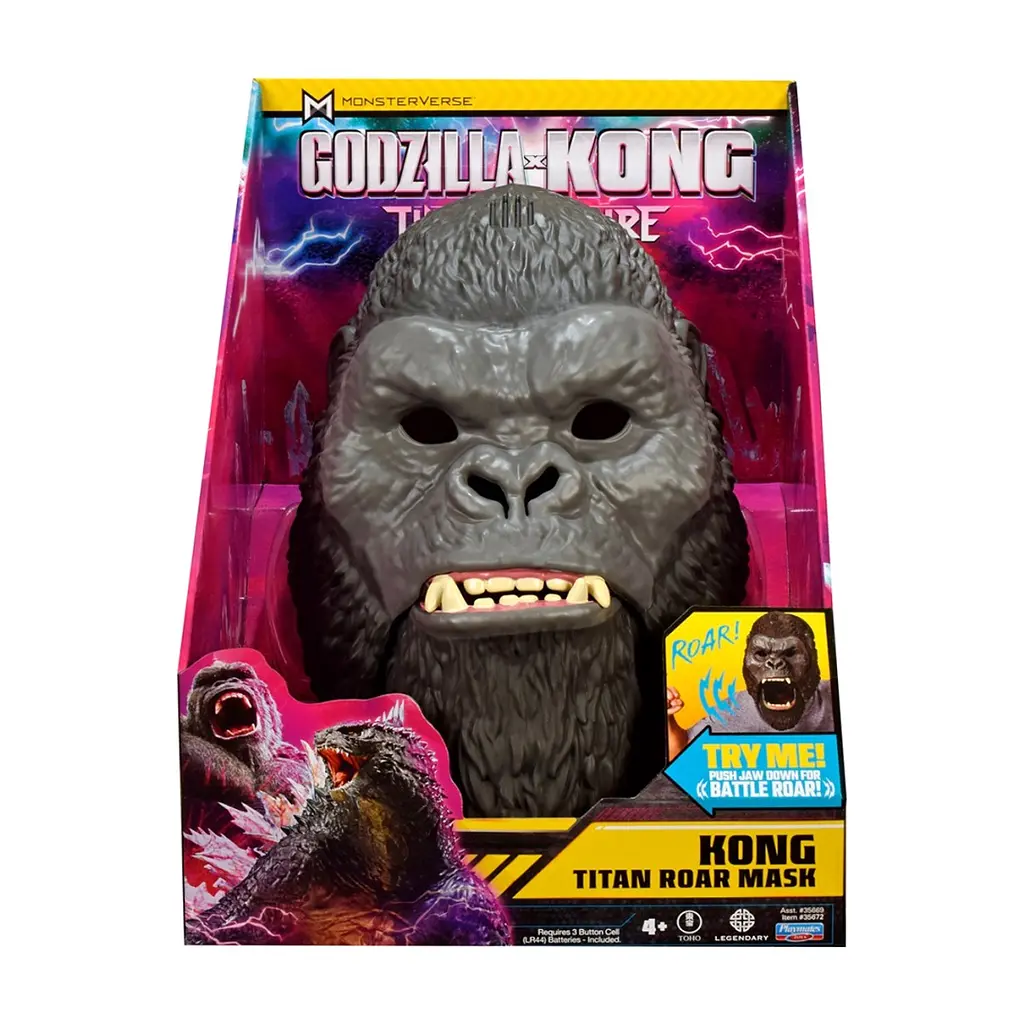 Інтерактивна іграшка Godzilla vs. Kong Маска Конга (звук) (35672) - фото 3