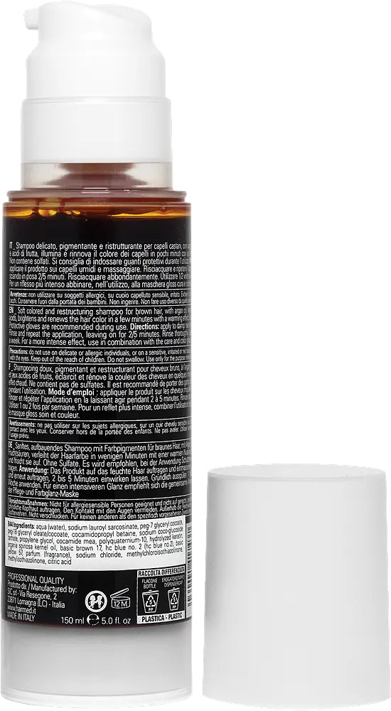 Тонувальний шампунь Шоколад HAIRMED B44 150 мл - фото 2