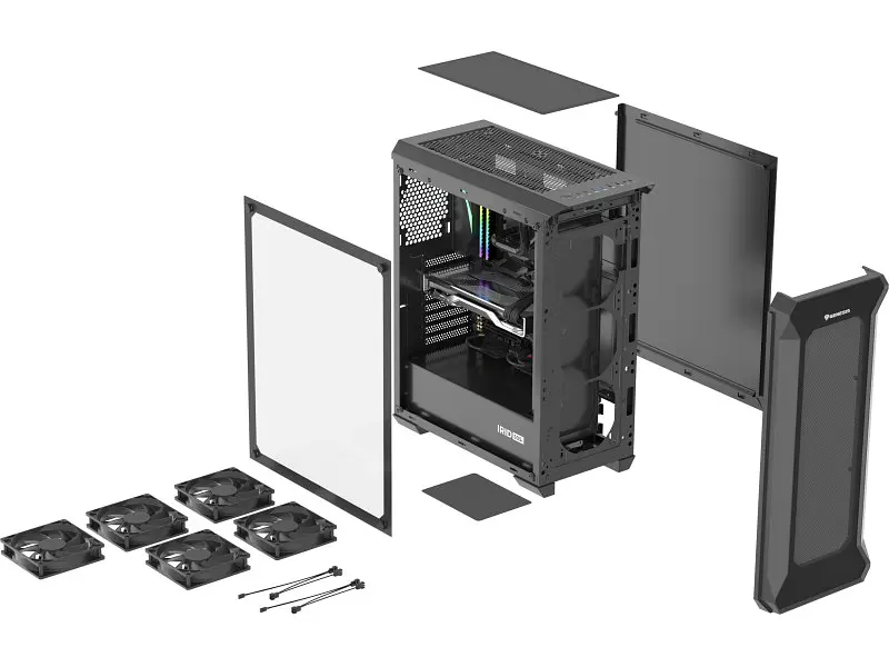 Корпус Genesis IRID 505F Black (NPC-1997) - фото 11