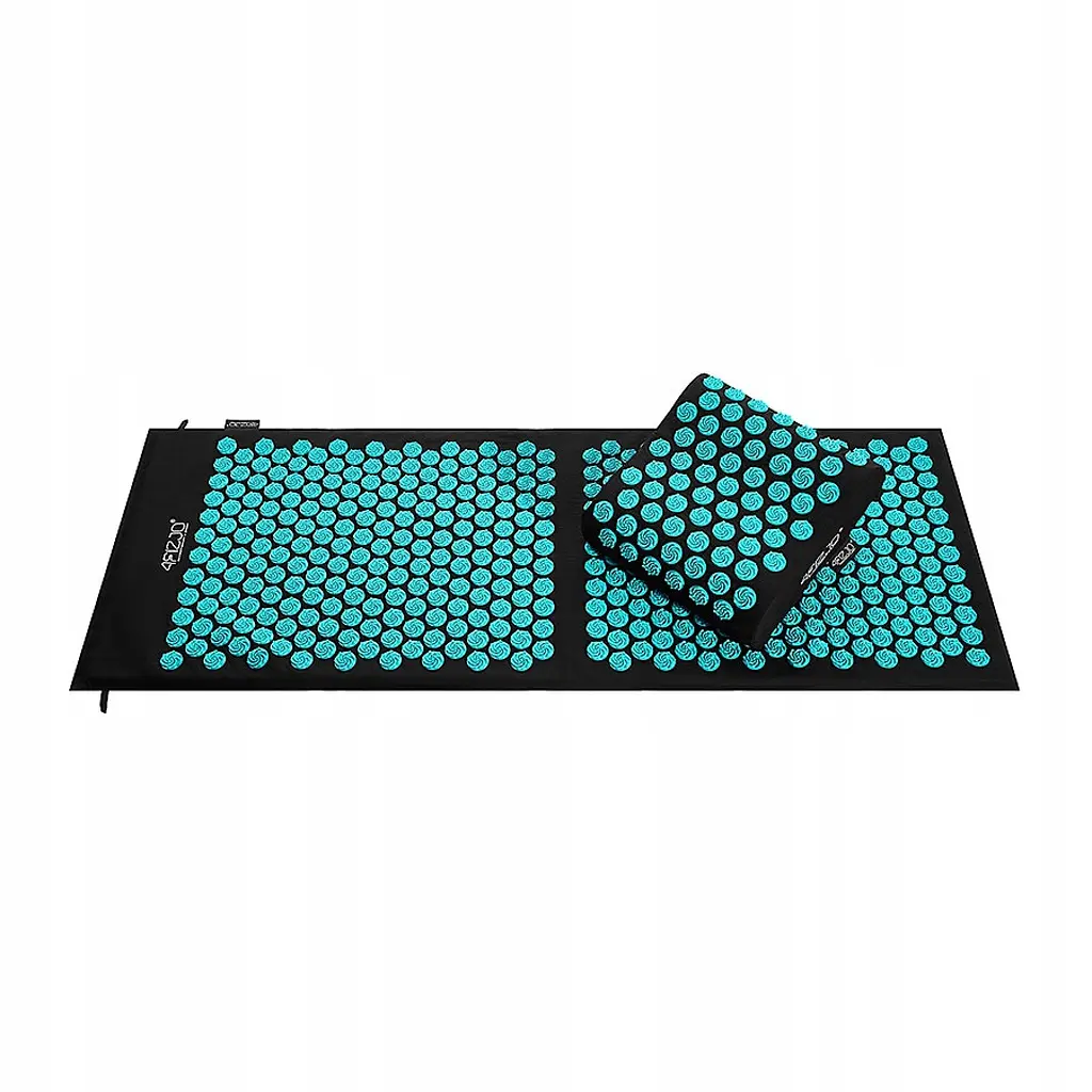 Килимок акупунктурний 4FIZJO Eco Mat XL Аплікатор Кузнєцова з подушкою 110 x 42 см 4FJ0384 Black/Blue (P-5907739313874) - фото 10