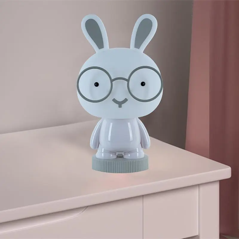 Светильник-ночник Kite LED с аккумулятором Bunny белый (K24-490-1-1) - фото 4