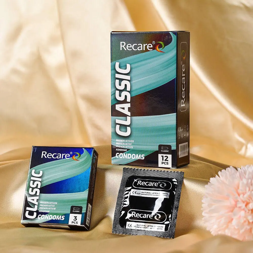 Презервативи Holographic Recare Classic Condoms 3 шт, класичні - фото 5