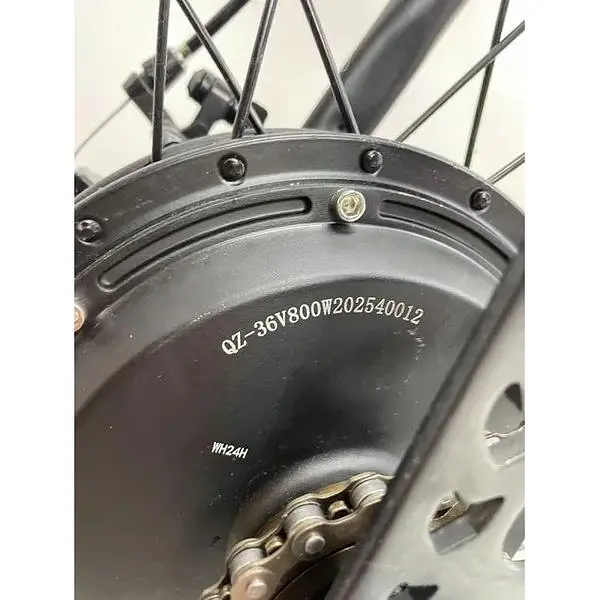 Электровелосипед Ortega 26 дюймов 800W 18Ah задний привод красный - фото 13