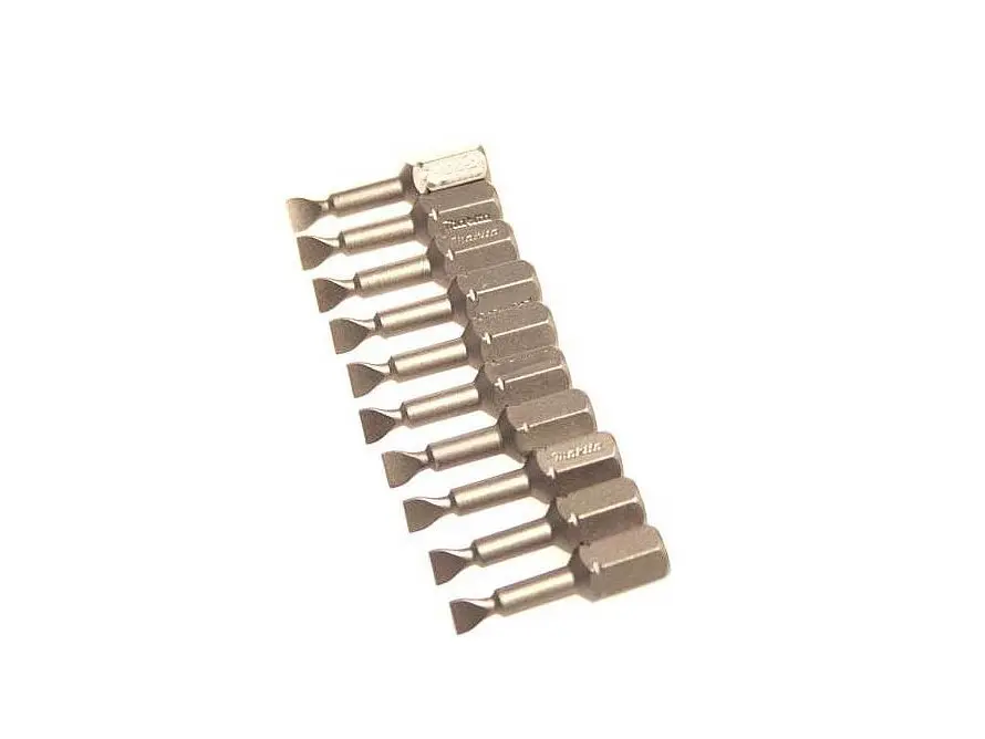 Біти з плоским шліцем 5.5 х 0.8 мм (10 шт) Makita P-06199