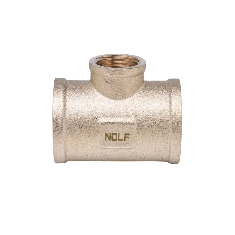 Трійник редукційний Nolf Nfc.T100610F-1"Fх1/2"Fх1"F NF3193 - фото 2