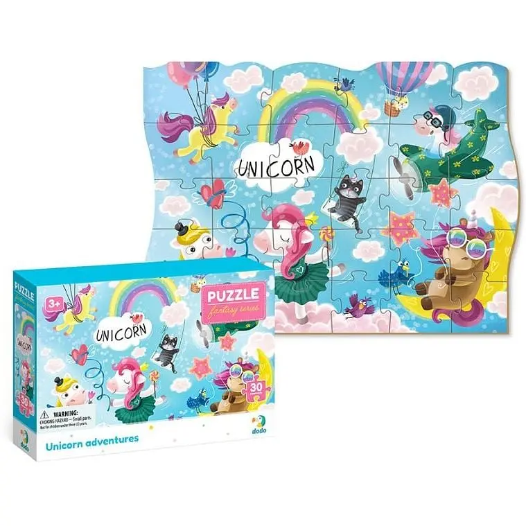 Дитячі пазли DoDo Toys Пригоди єдиноріжків 30 елементів (300416) - фото 2