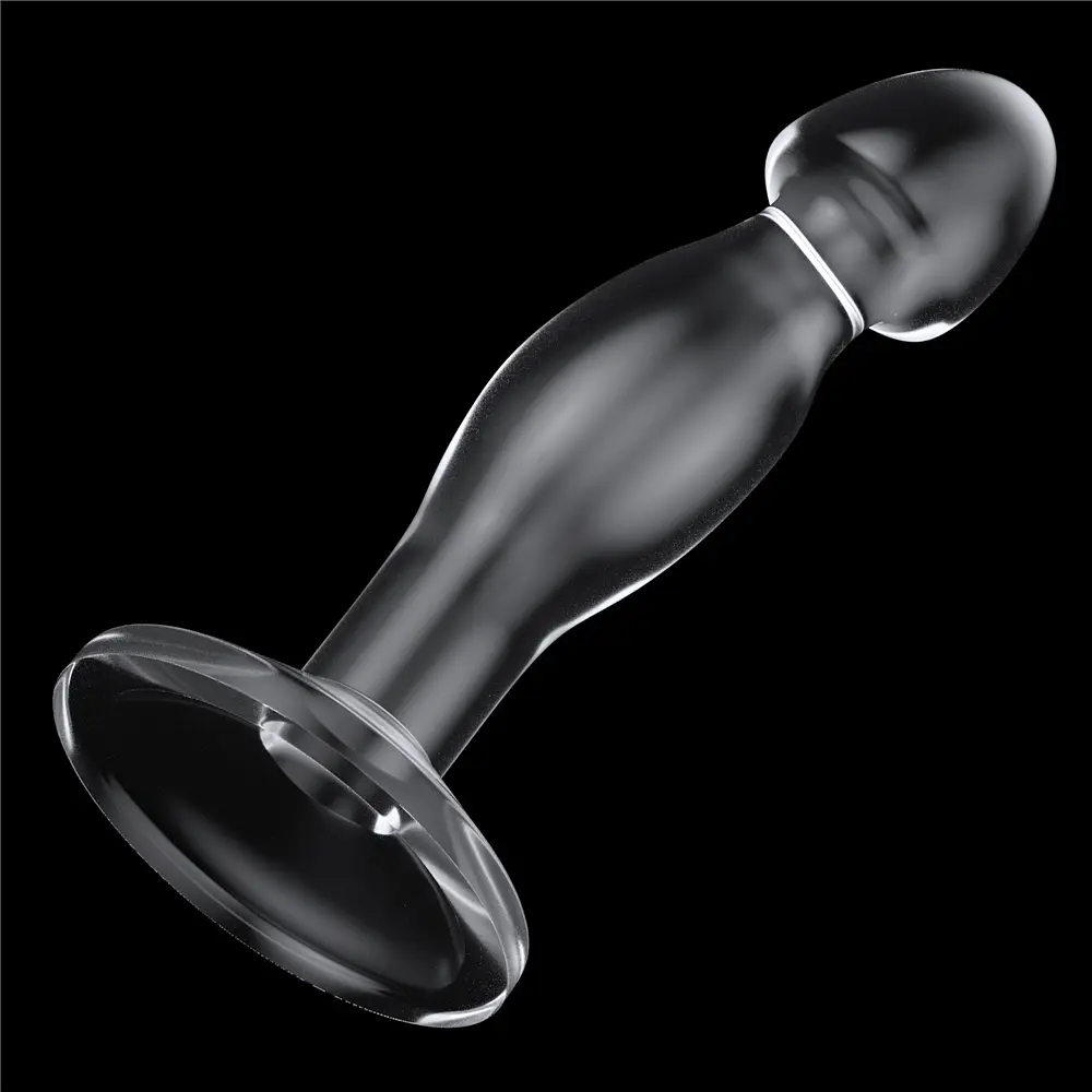 Анальна пробка - Flawless Clear Prostate Plug 6.5" Clear - фото 6