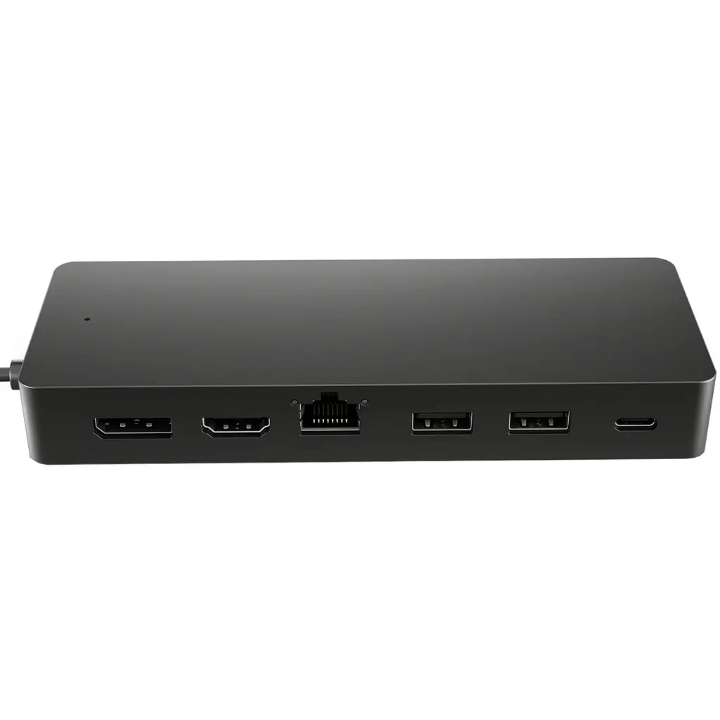 Док-станція – хаб адаптер HP 50H55UT USB3.1 Type-C – HDMI/USB 3.0x2/Type-Cx2/DP/RJ45/Ethernet - фото 4