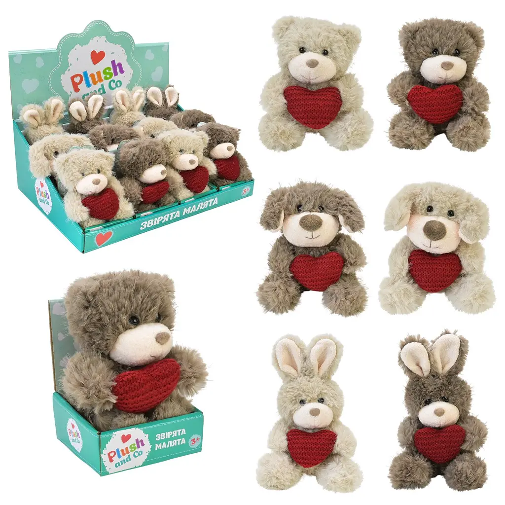 Мяка іграшка ВЕДМЕДИК Plush and Co PLC25013 Бежевий shop (2000999352003) - фото 2