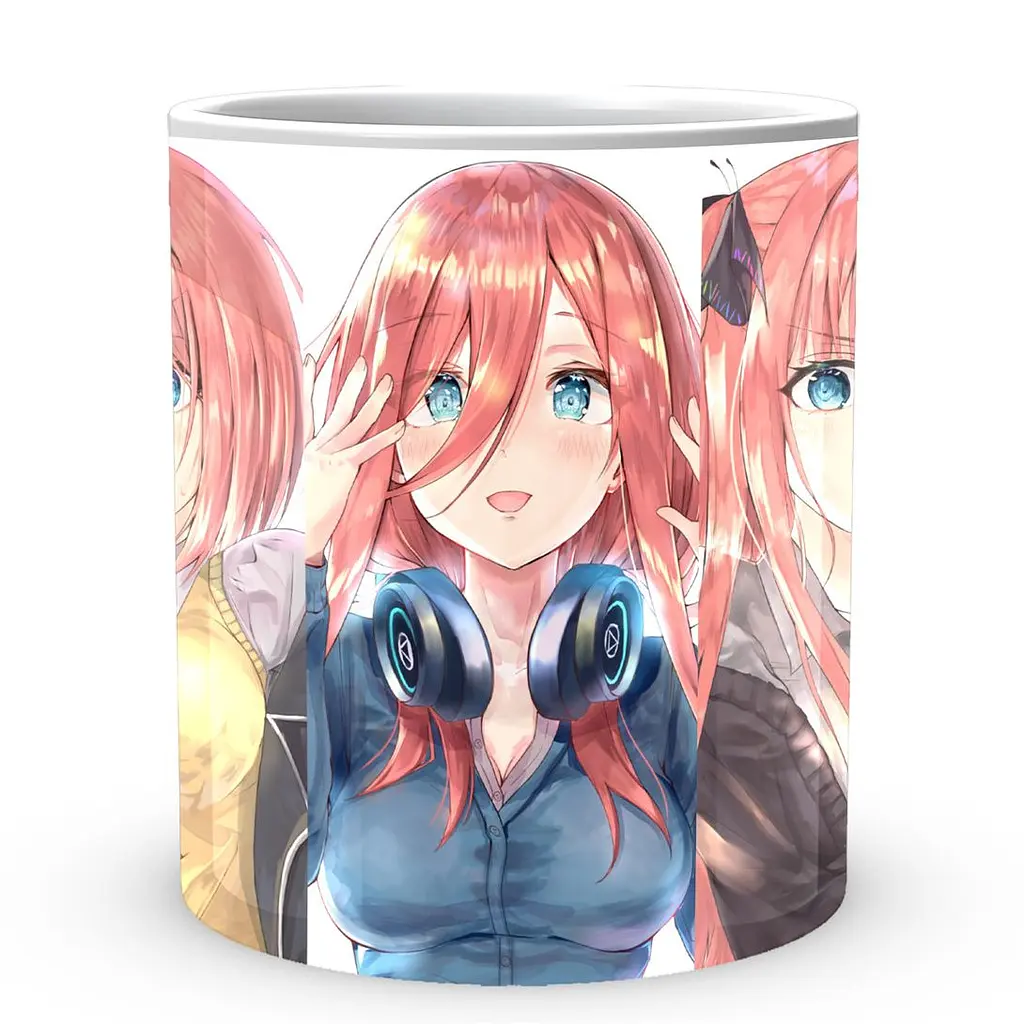 Кухоль GeekLand The Quintessential Quintuplets П'ять наречених QQ 02.16 330 мл білий - фото 2