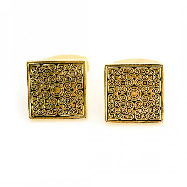 Запонка Handmade 1,5х1,5 см acs0011913 - фото 3