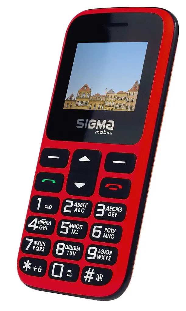 Телефон Sigma Comfort 50 CF113 HIT2020 Red UA UCRF - фото 4