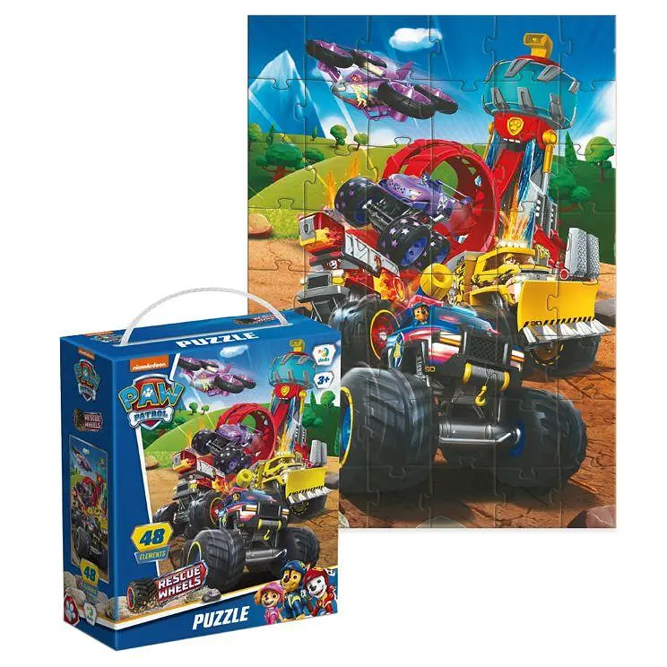 Пазл на 48 ел «Rescue Wheels» Strateg (200524)