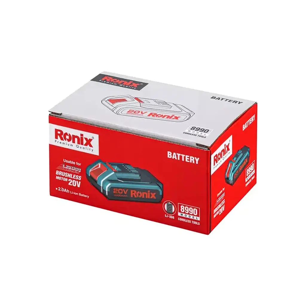 Акумулятор до електроінструменту Ronix 2Ah (8990) - фото 10
