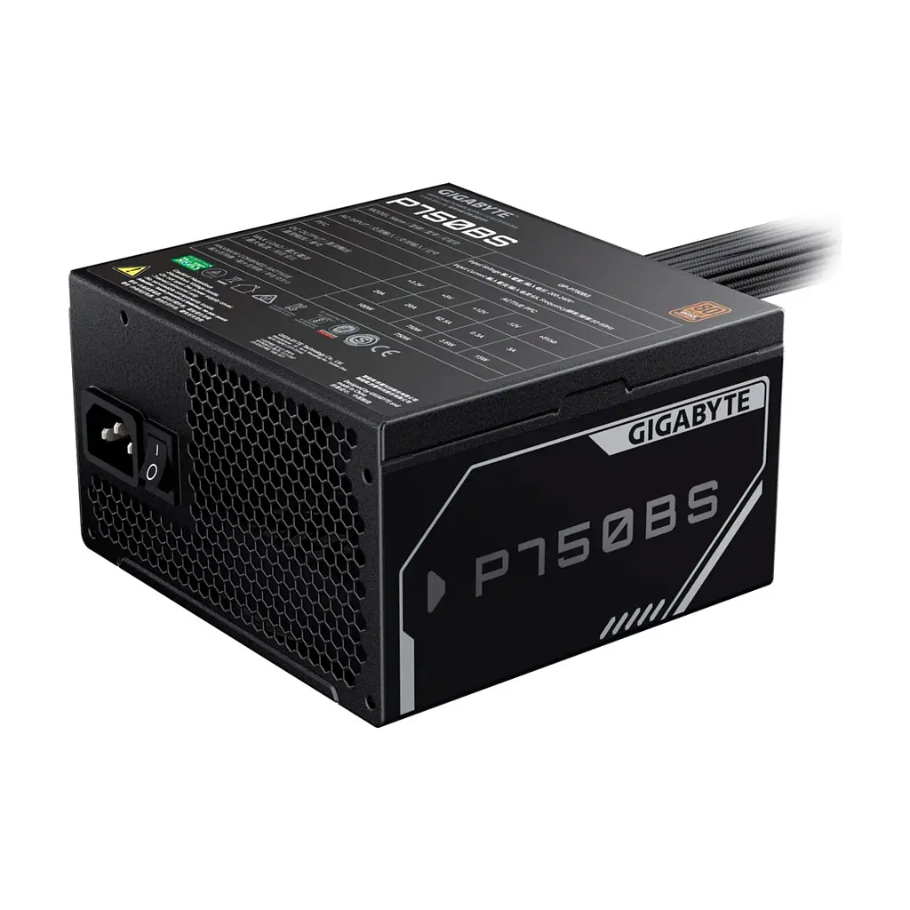 Блок живлення GIGABYTE 750W (GP-P750BS) - фото 3