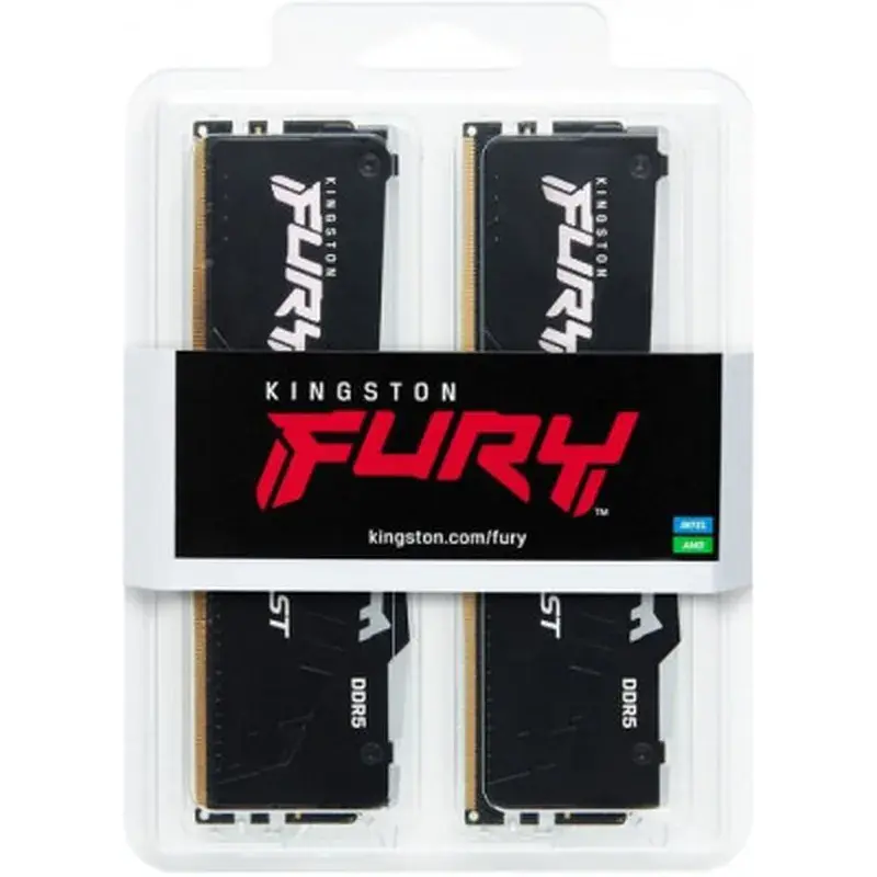 Модуль пам'яті для комп'ютера DDR5 32GB (2x16GB) 5200 MHz Beast RGB XMP Kingston Fury (ex.HyperX) (KF552C40BBAK2-32) - фото 6