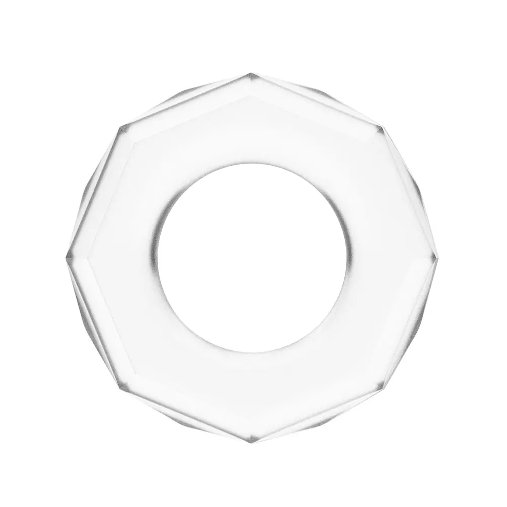 Ерекційне кільце Power Plus Cockring 4 Clear прозоре - фото 3