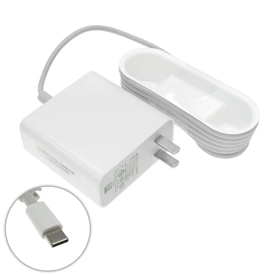Зарядний пристрій для ноутбука Xiaomi TYPE-C 45 W Type-C конектор квадратний - фото 2