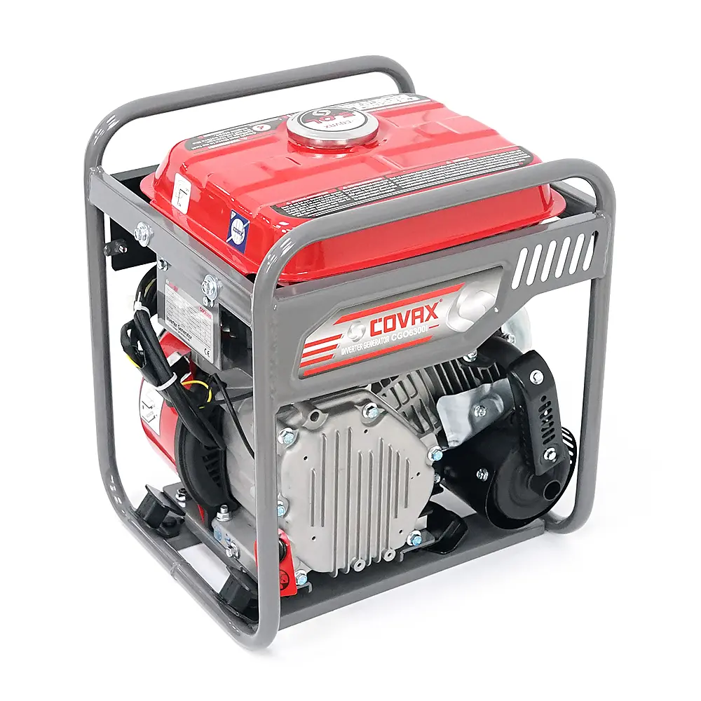Генератор інверторний бензин COVAX CGO6300i, 3.5kW, однофазний 220V, 50Hz, 4-stroke, бак 5L, 375х340х430mm, 21kg - фото 2