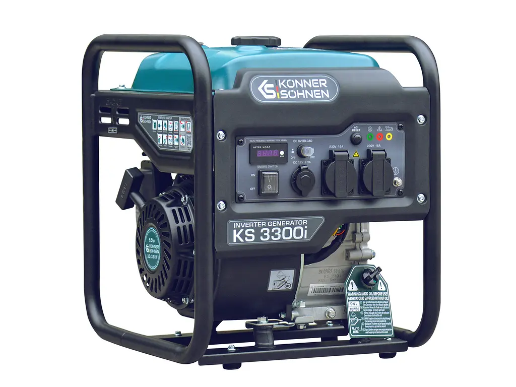 Інверторний генератор Konner&Sohnen 3/3.3 кВт KS 3300i - фото 3