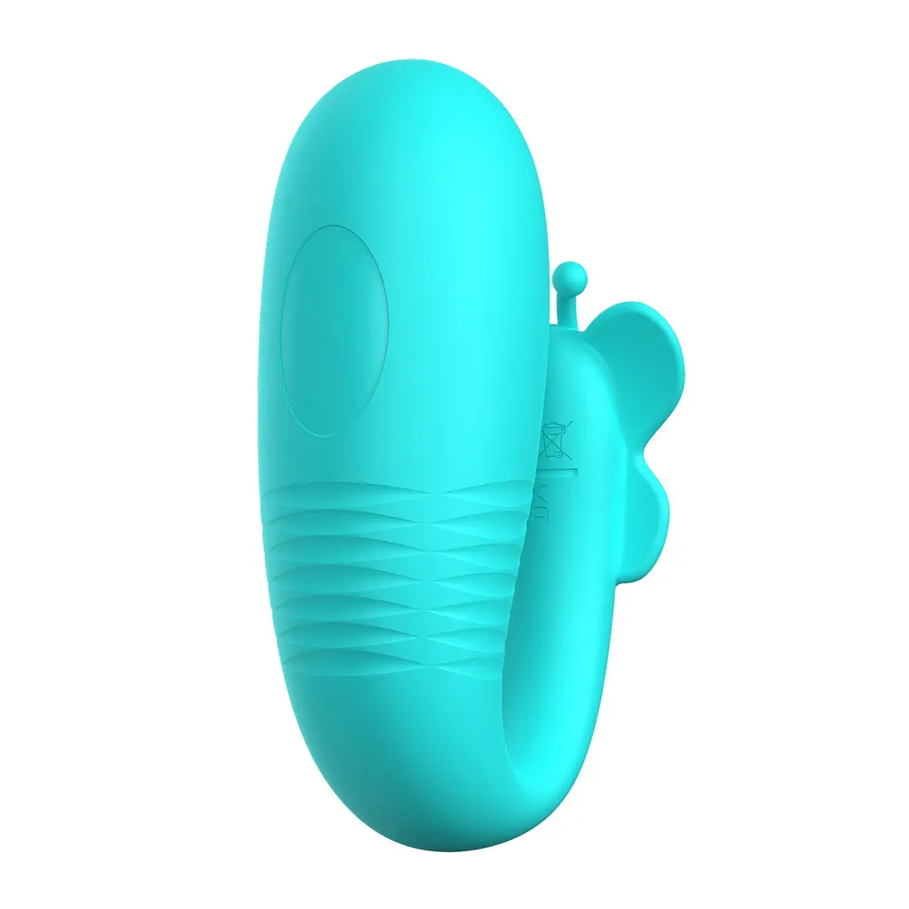 Вибратор для пар Pretty Love Remi 9.6 см бирюзовый - фото 5