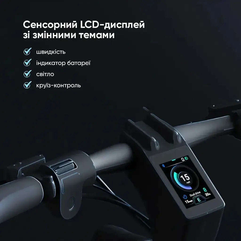 Электросамокат OKAI ES800 Panther Off-Road черные колеса 12" 1500 (3000)W - фото 10