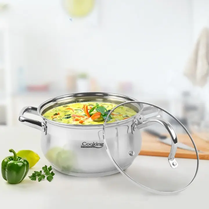 Кастрюля Heinner Amira со стеклянной крышкой 20х11.5 см 3.6 л (HR-MSF-036) - фото 3