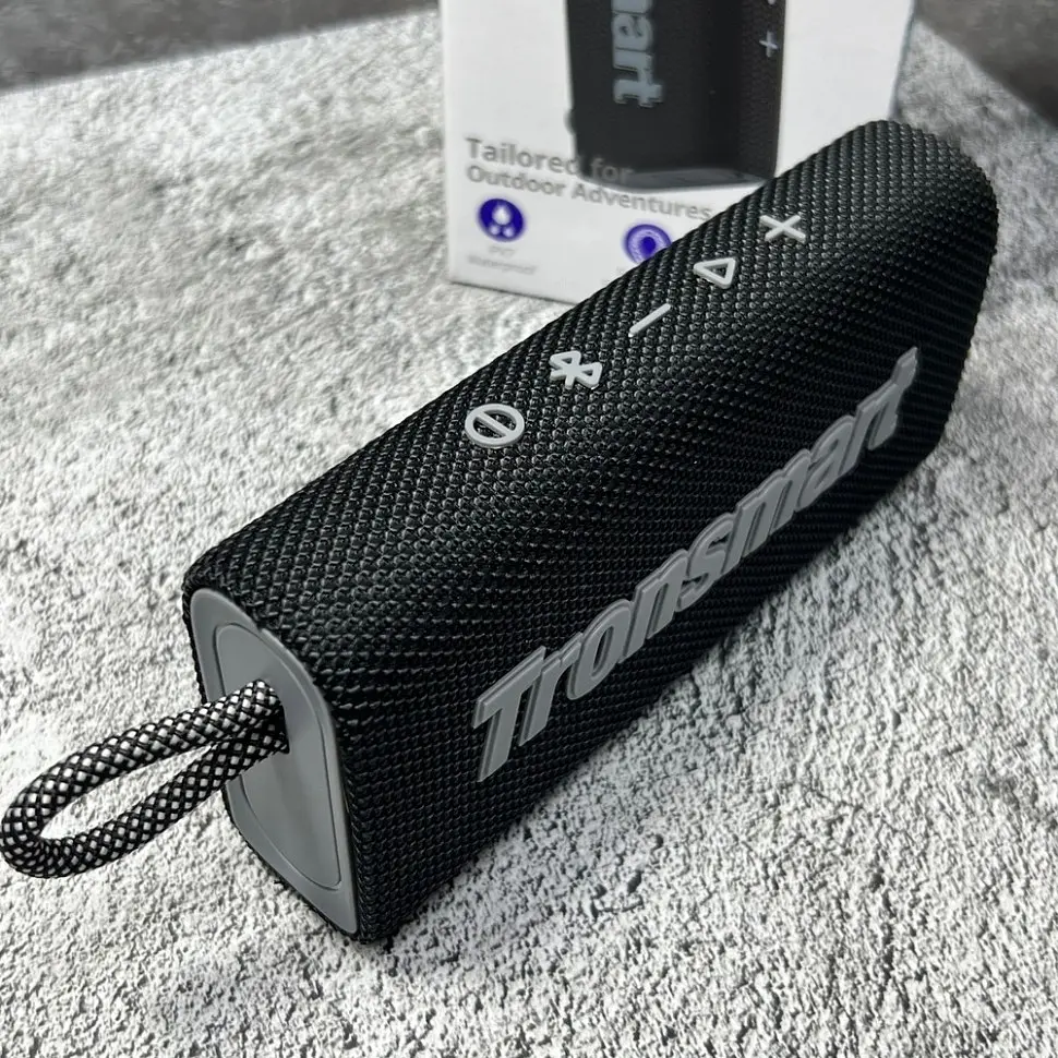 Портативна акустика Tronsmart Trip бездротова чорна (786390) - фото 6