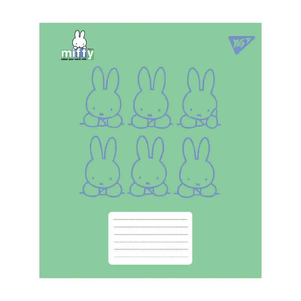 Зошит Yes Miffy Bunny А5 18 аркушів лінія (767621), в асортименті - фото 2