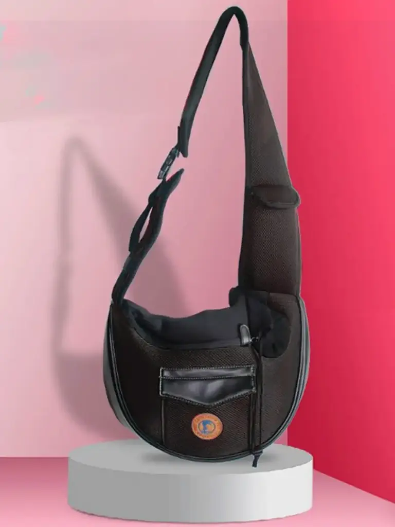 Сумка-переноска для котів і собак дрібних порід Voyager Pet VB18013 Black - фото 2