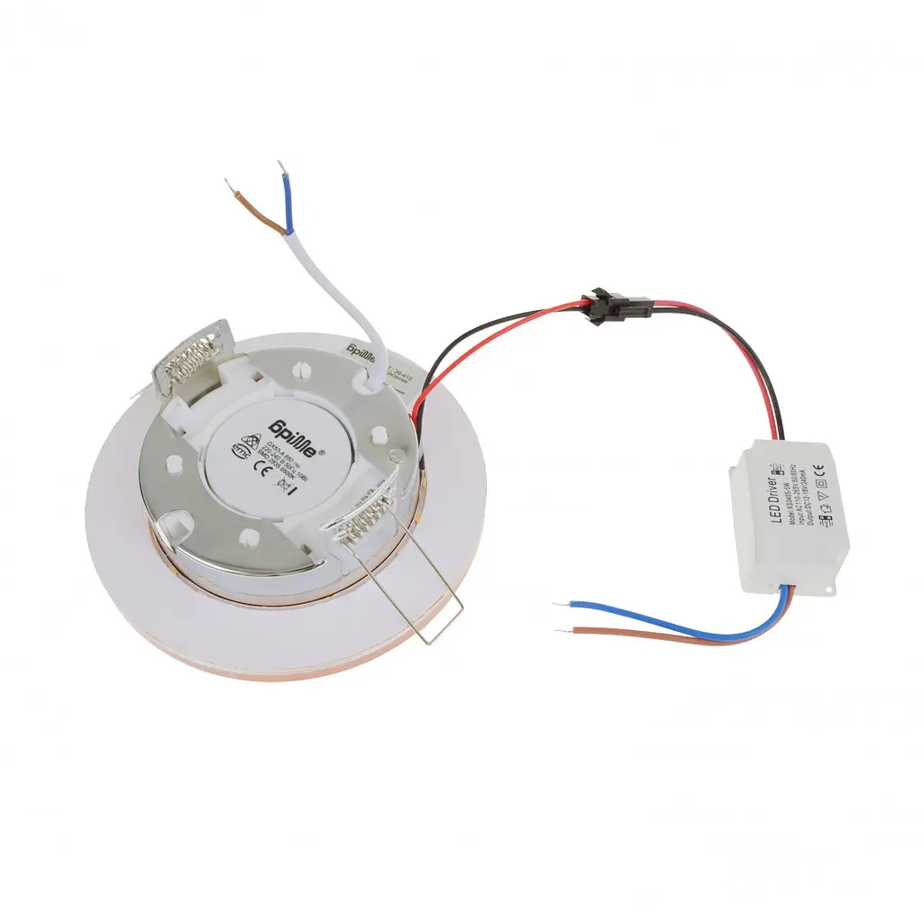 Точковий світильник Brille HDL-G303 GX53 + 4W LED 36-415 - фото 6