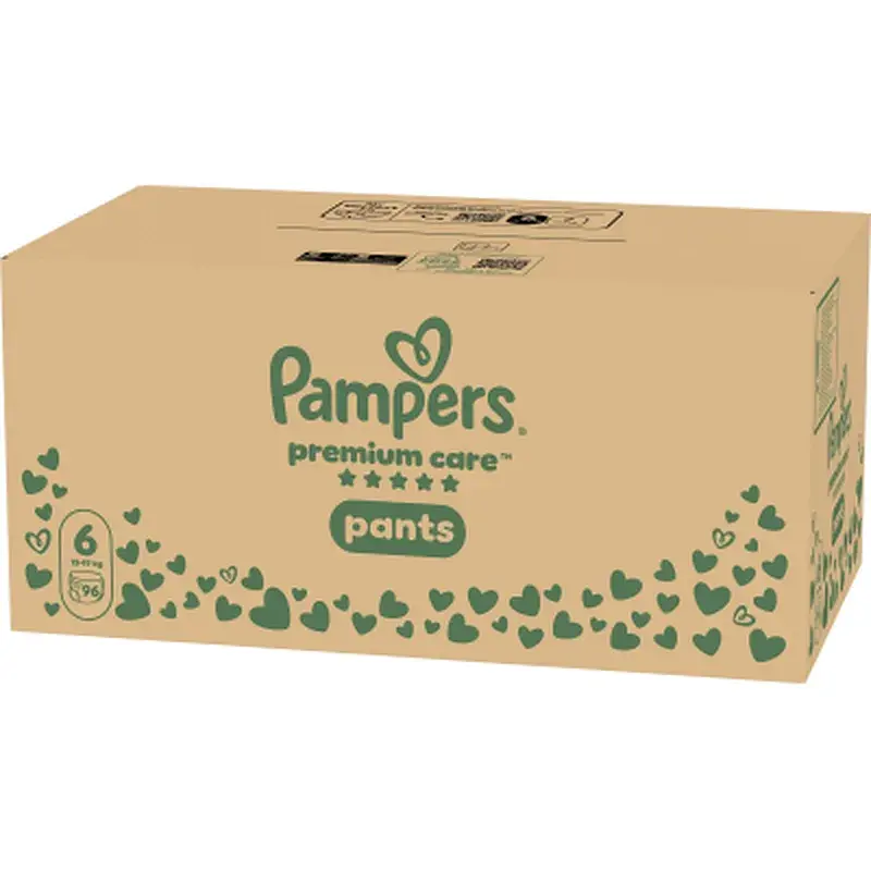 Підгузки Pampers Premium Care Pants Розмір 6 (13-19 кг) 96 шт (8006530315814) - фото 2