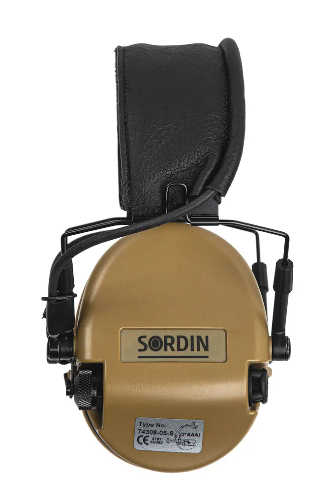 Наушники Sordin Supreme Mil AUX Slim HB Sand 74308-05-S - фото 5