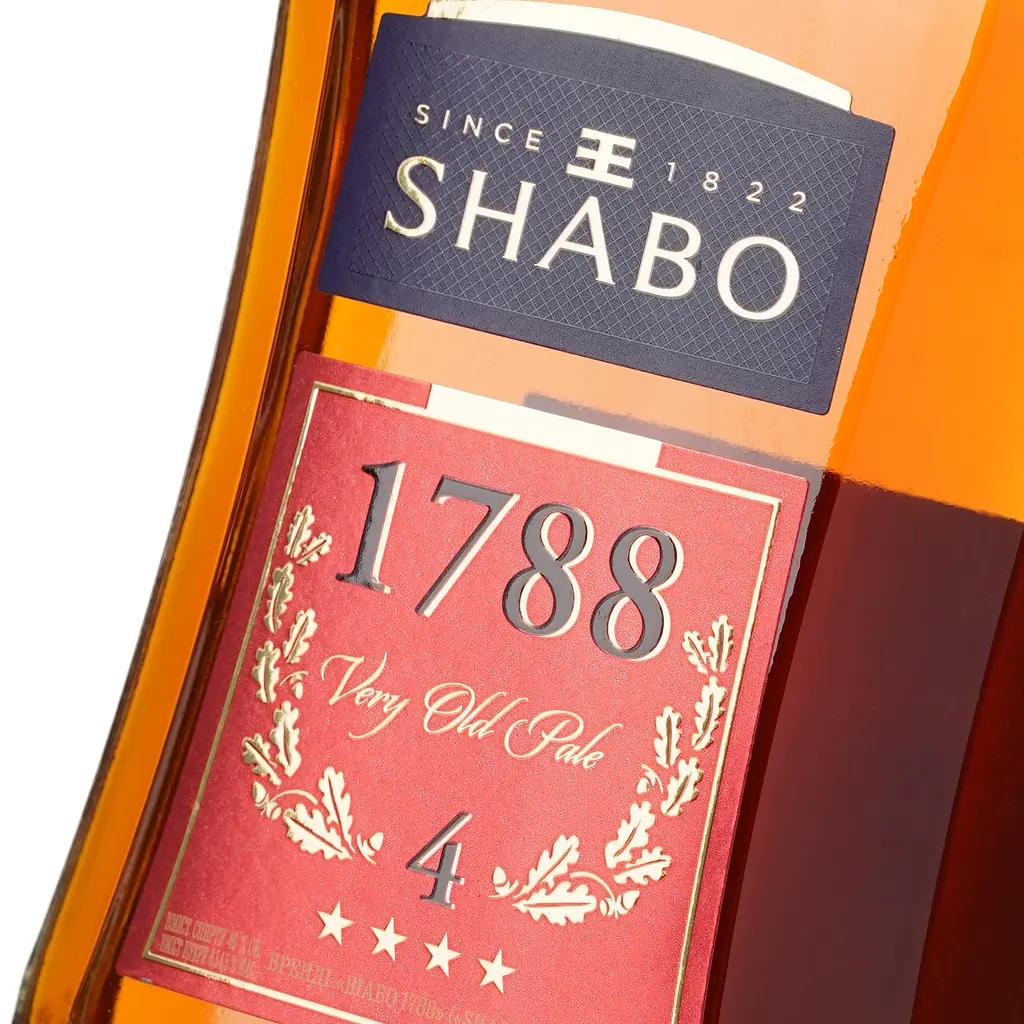 Бренді України Shabo 1788, 4 зірки, 40%, 0,25 л (423820) - фото 5