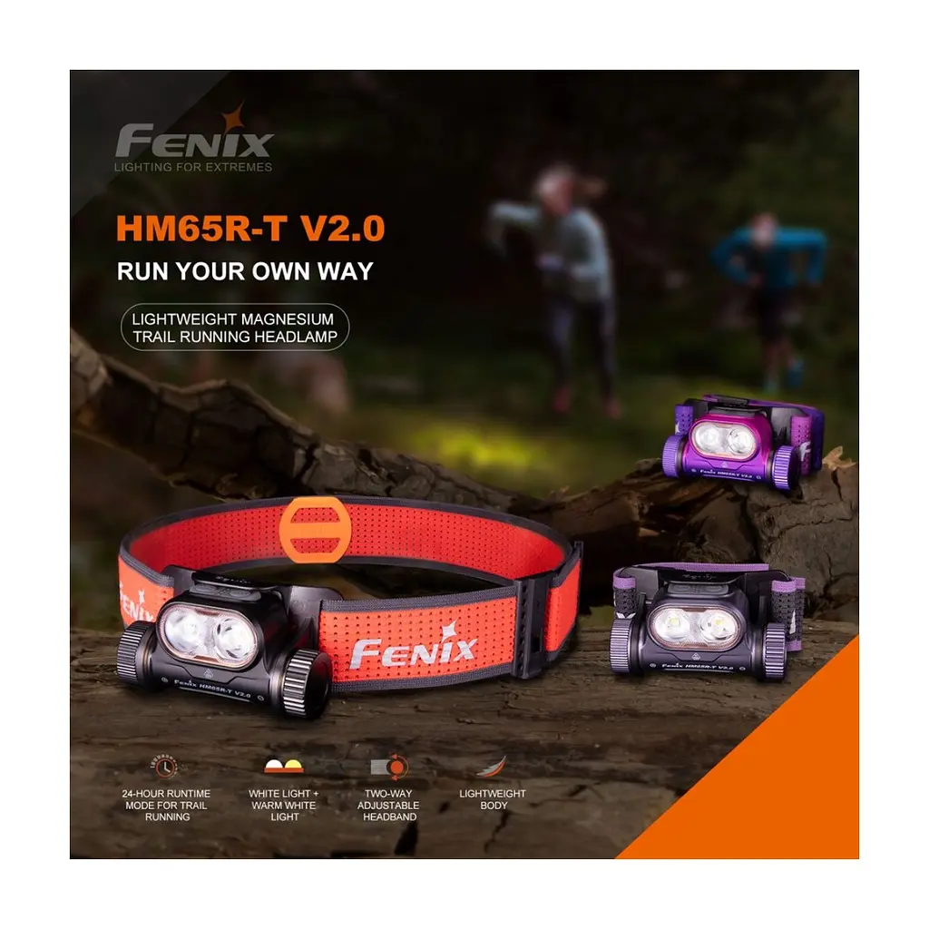 Ліхтар Fenix HM65R-T V2.0 чорний (HM65RTV20BK) - фото 5