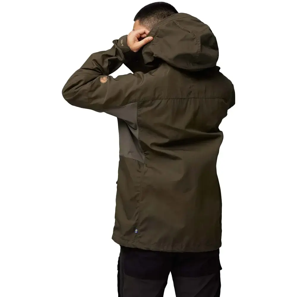 Куртка Fjallraven Kaipak Jacket M L dark olive - фото 5