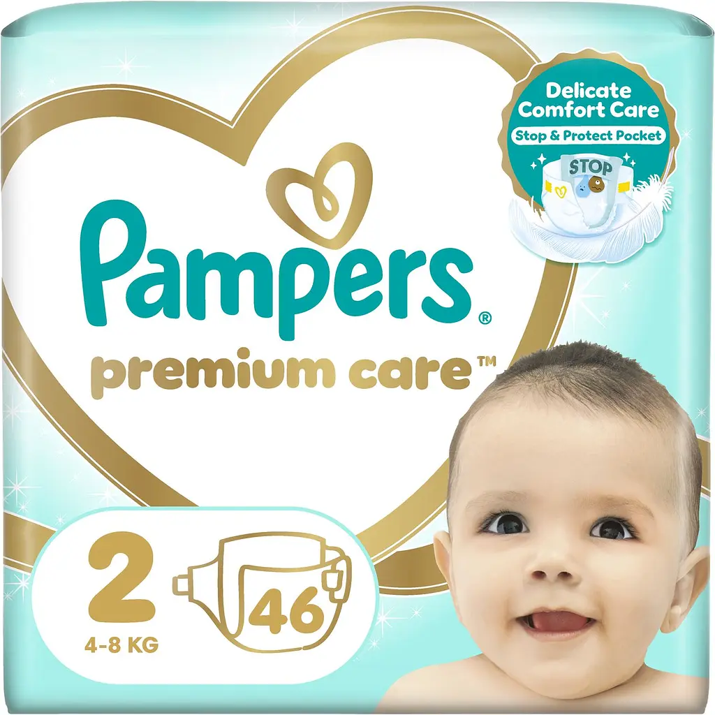 Подгузники Pampers Premium Care 2 (4-8 кг) 138 шт. (3 уп х 46 шт.) - фото 2