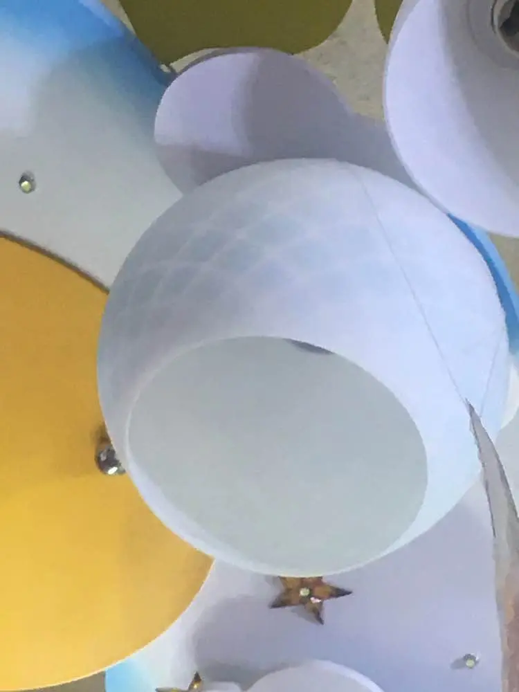 Люстра потолочная Brille для детской E27 40W Mix (KL-437C/3) - фото 3