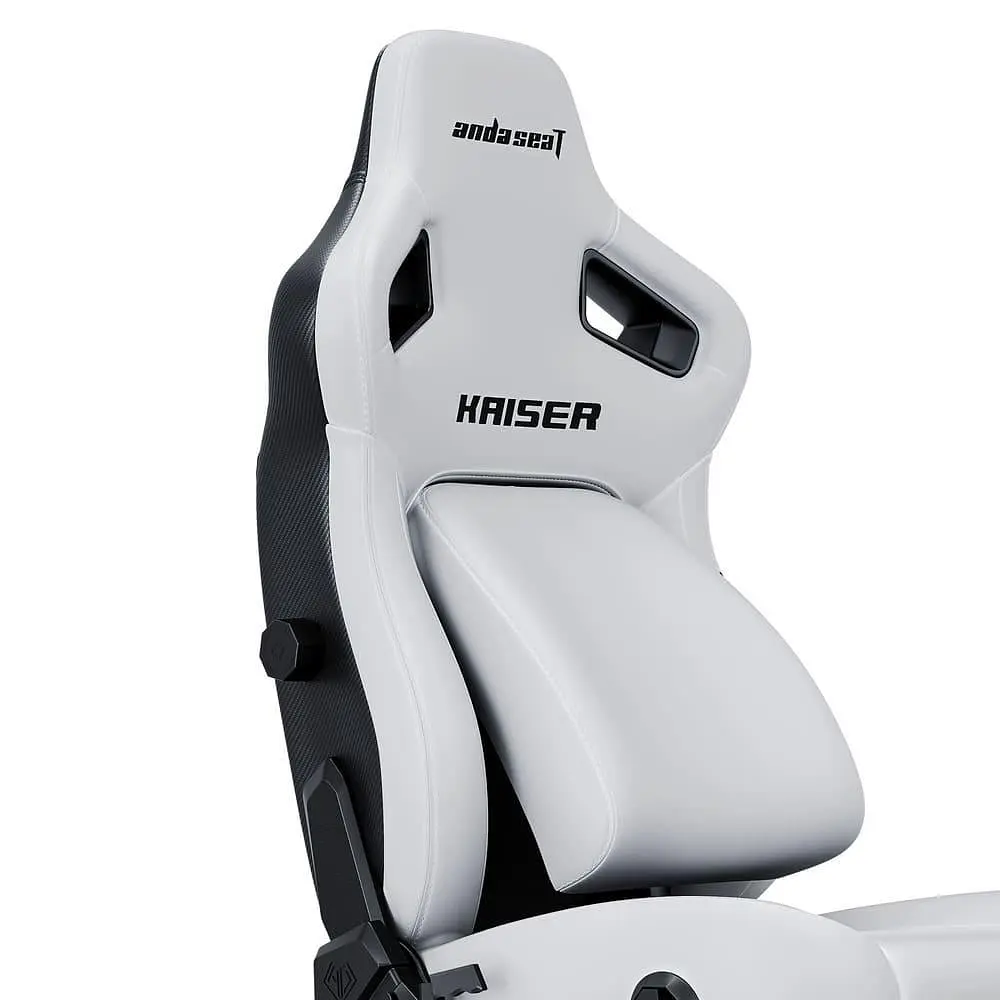 Ігрове крісло Anda Seat Kaiser 4 Size XL White Premium PVC (AD12YDDC-XLL-20-W-PV/C) - фото 2