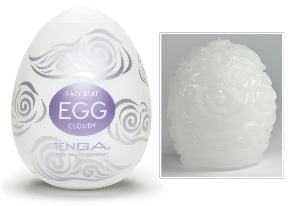 Мастурбатор яйцо Tenga Egg Hard Boiled Cloudy белый - фото 5