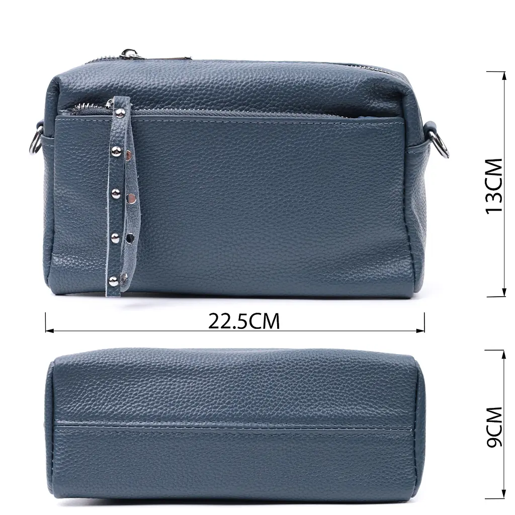 Жіноча шкіряна сумка Vintage 22.5х13х9 см sum0026600 - фото 3