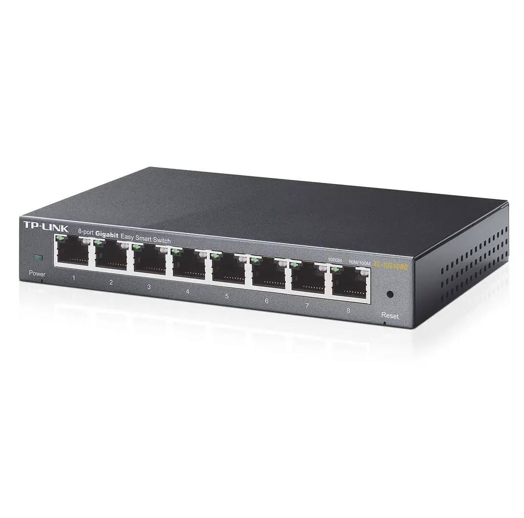 Комутатор TP-Link TL-SG108E 8-Port Gigabit Easy Smart Desktop (TL-SG108E) - фото 4