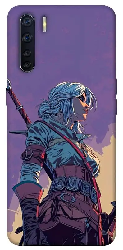 TPU чохол Demsky The witcher ciri для Oppo A91