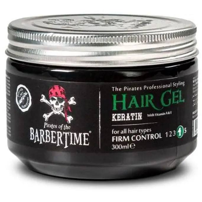 Гель для укладки волос Barbertime Hair Gel Keratin 300 мл - фото 3