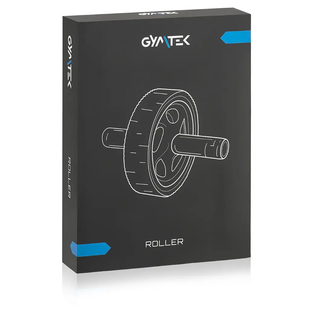 Ролик для пресса Gymtek черный - фото 7