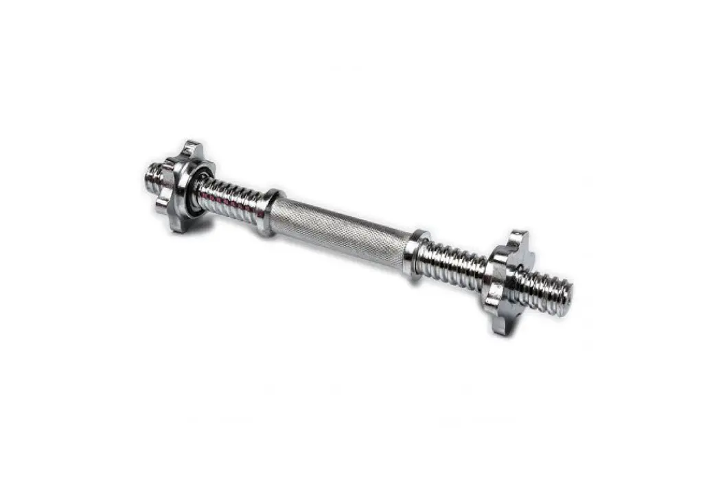 Гантельний гриф EasyFit 35 см Ø 25 мм хромований (EF-8050) - фото 2