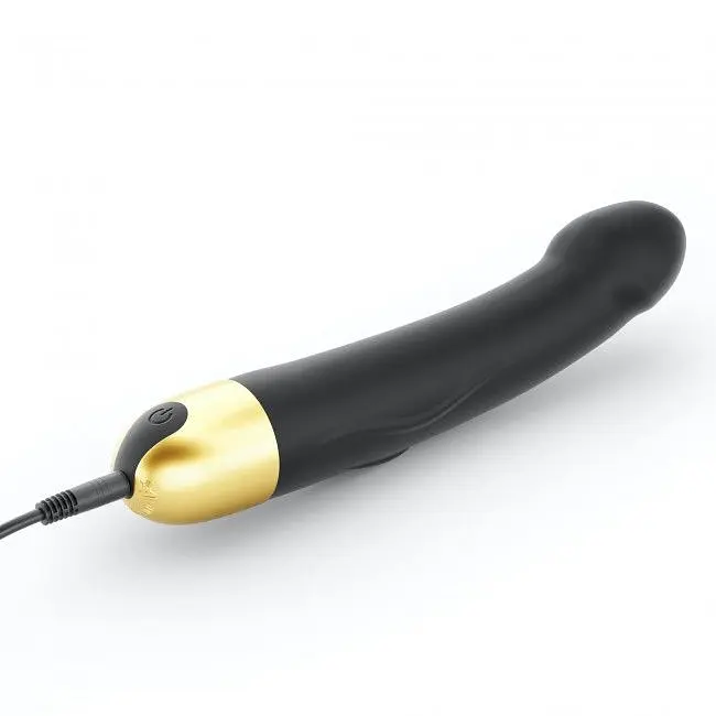 Вібратор Dorcel Real Vibration M Gold 2.0, діаметр 3,7см, перезаряджається, для точки G - фото 2