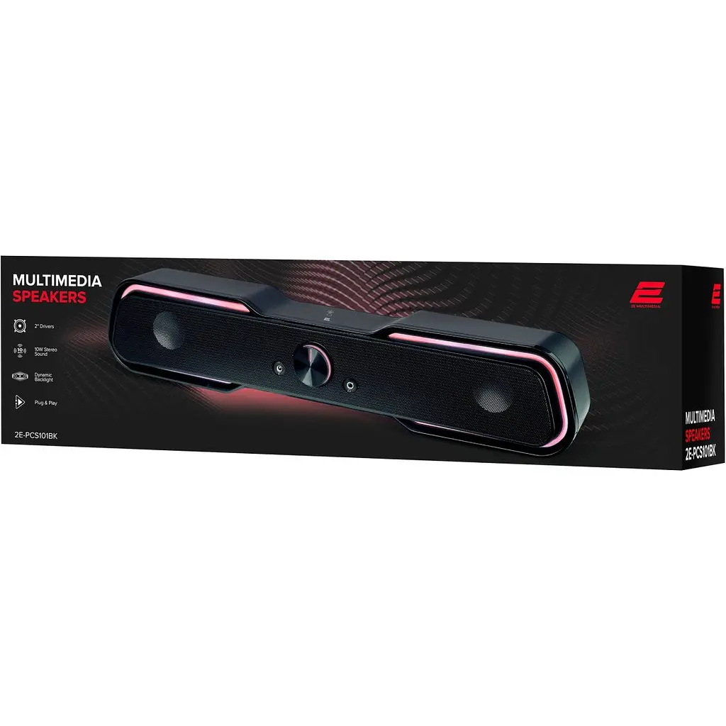 Саундбар 2E PCS101 Black (2E-PCS101BK) [135154] - фото 7