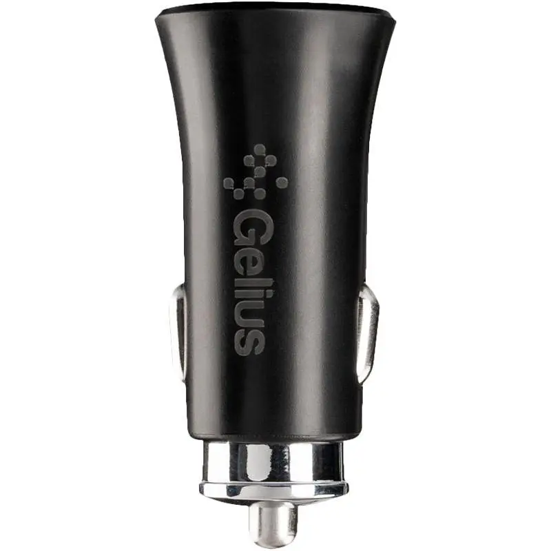 Автомобільний зарядний пристрій Gelius Pro Twix QC GP-CC006 Black з кабелем XiaomicroUSB - фото 3