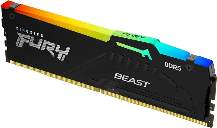 Пам'ять для настільних комп'ютерів Kingston FURY 64 GB (2x32GB) DDR5 6000 MHz Beast RGB EXPO (KF560C36BBEAK2-64) - фото 2